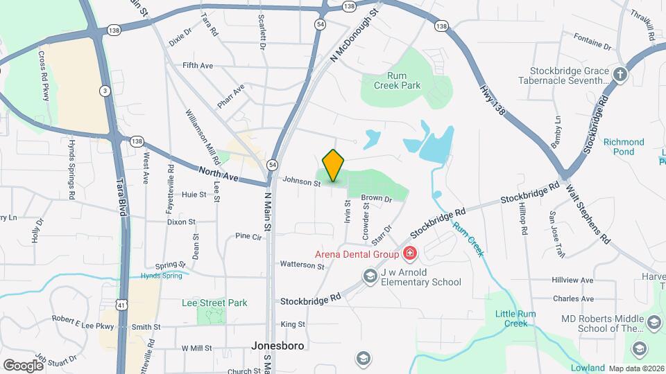 138 Johnson St Map and Location Details