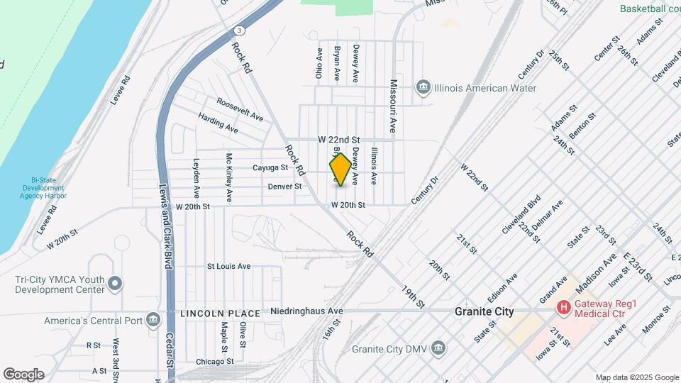 2014 Bryan Ave Mapa y Detalles de la Ubicación