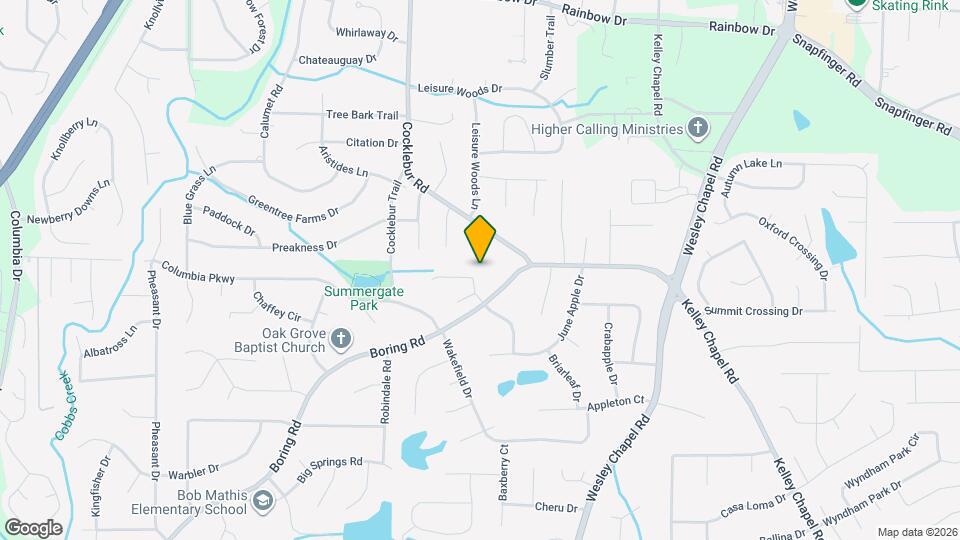 2972 Hampton Pl Map and Location Details