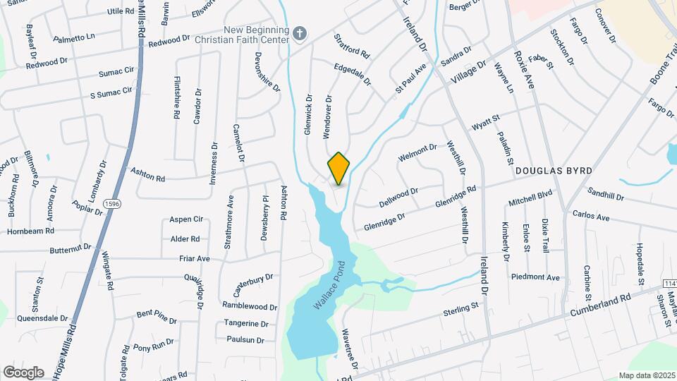 2029 Glenwick Dr Map and Location Details