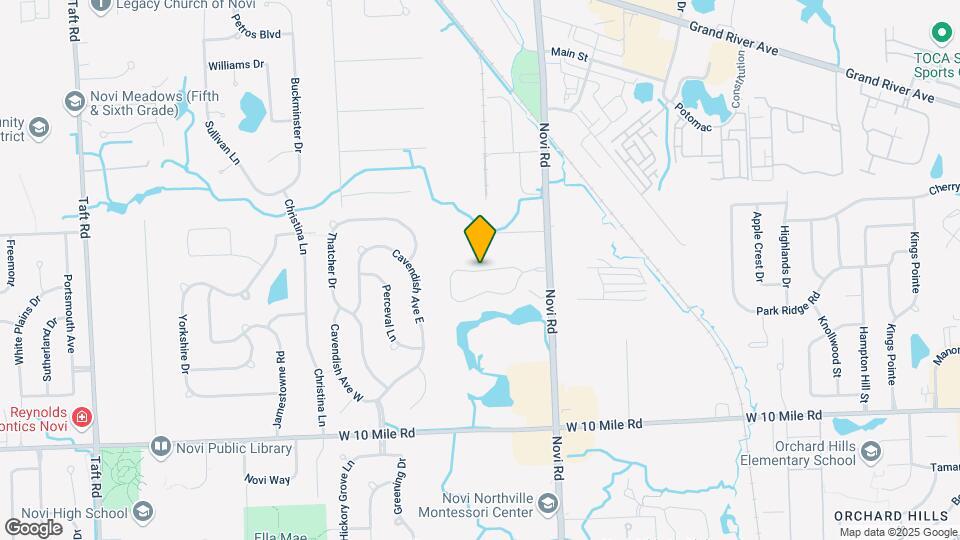 43541 Prospect Ln Map and Location Details