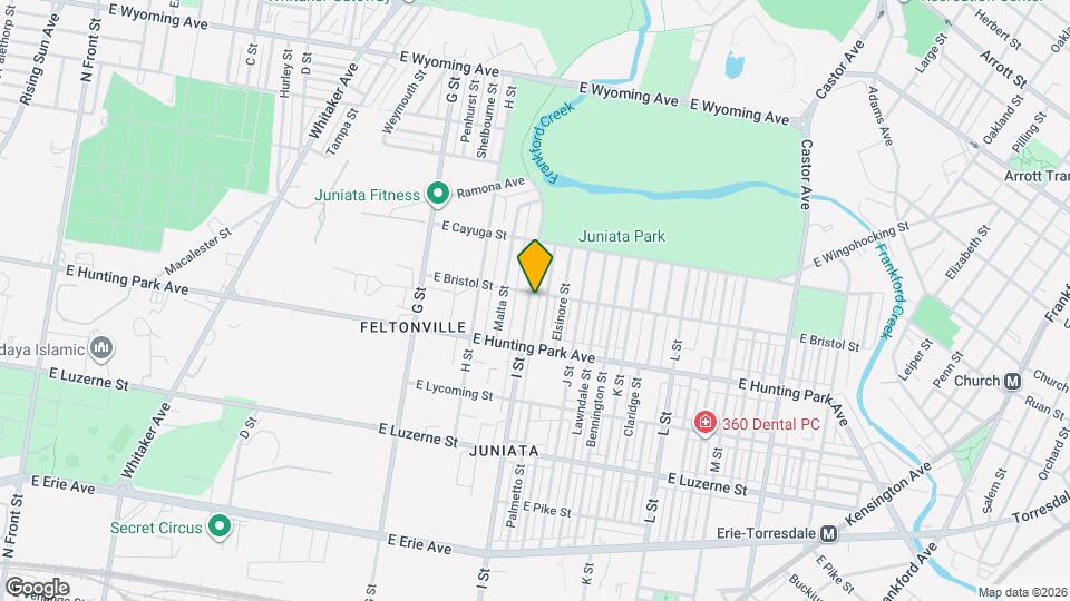 4249 I St Mapa y Detalles de la Ubicación