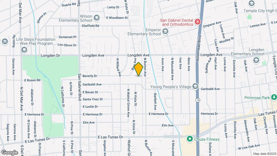 8534 Beverly Dr Mapa y Detalles de la Ubicación
