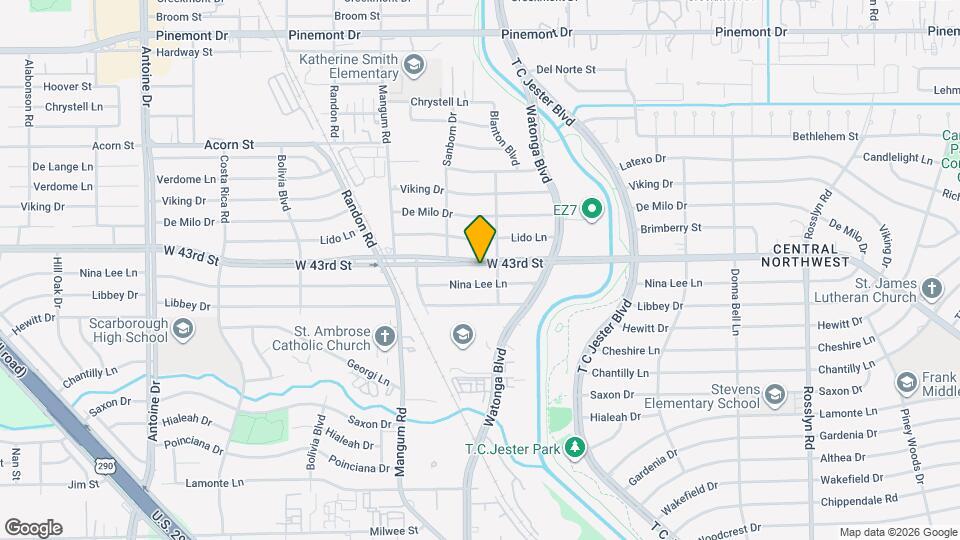 4513 W 43rd St Map and Location Details