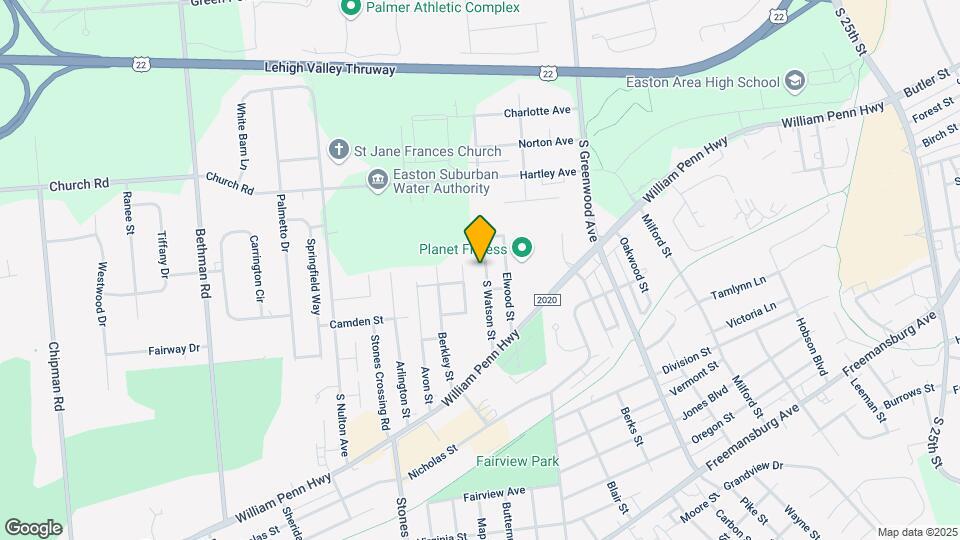 318 S Watson St, Unit A Map and Location Details