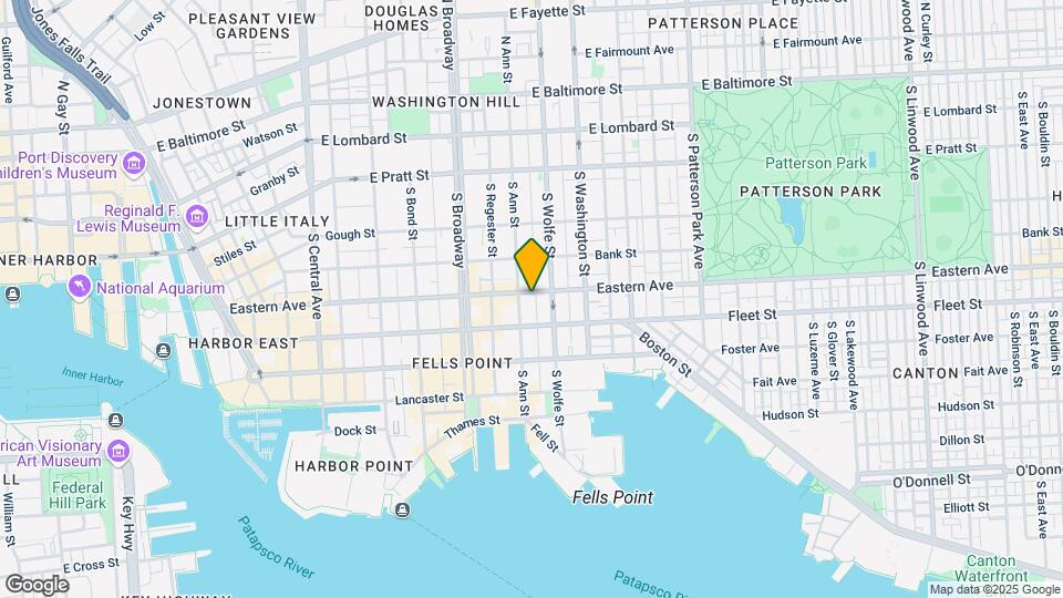 1807 Eastern Ave Mapa y Detalles de la Ubicación