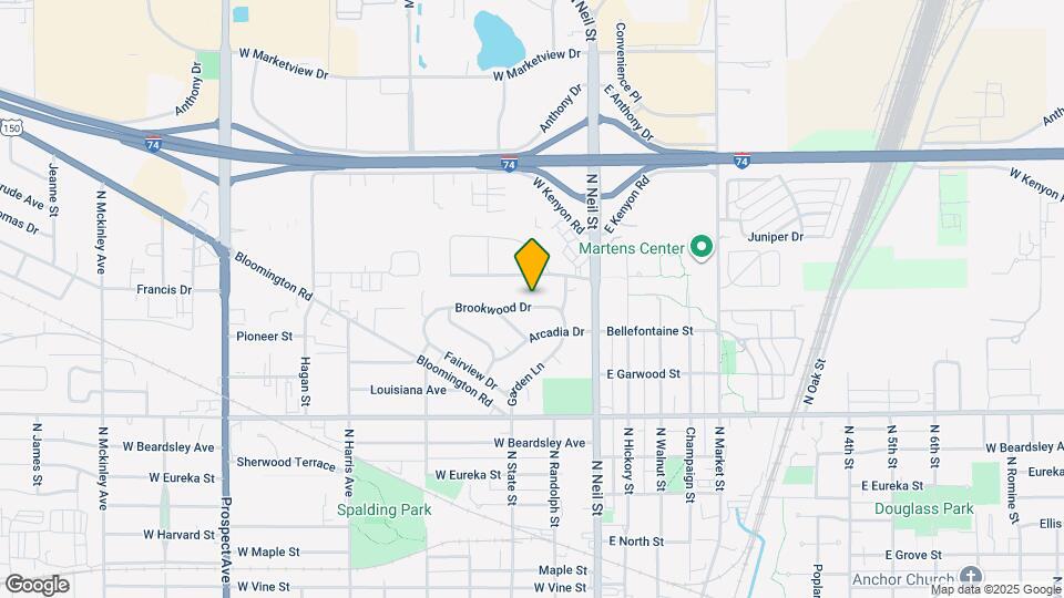 210 Brookwood Dr Map and Location Details