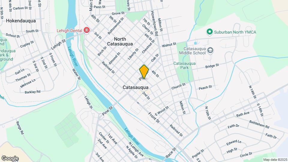 Catasauqua Elderly Towers Map and Location Details