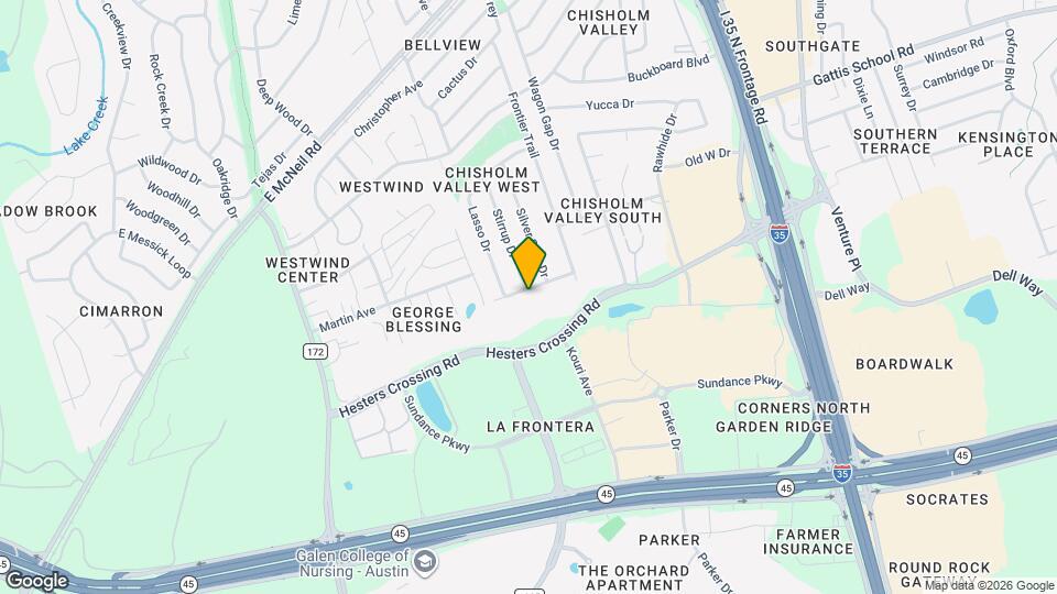 707 Broken Bow Dr Map and Location Details