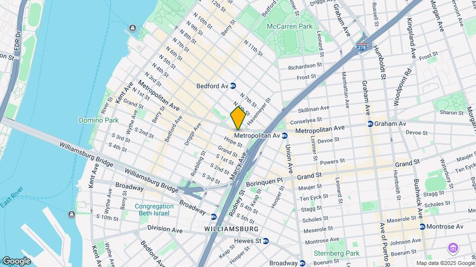 366 Metropolitan Ave, Unit 366 Metropolitan Ave Map and Location Details