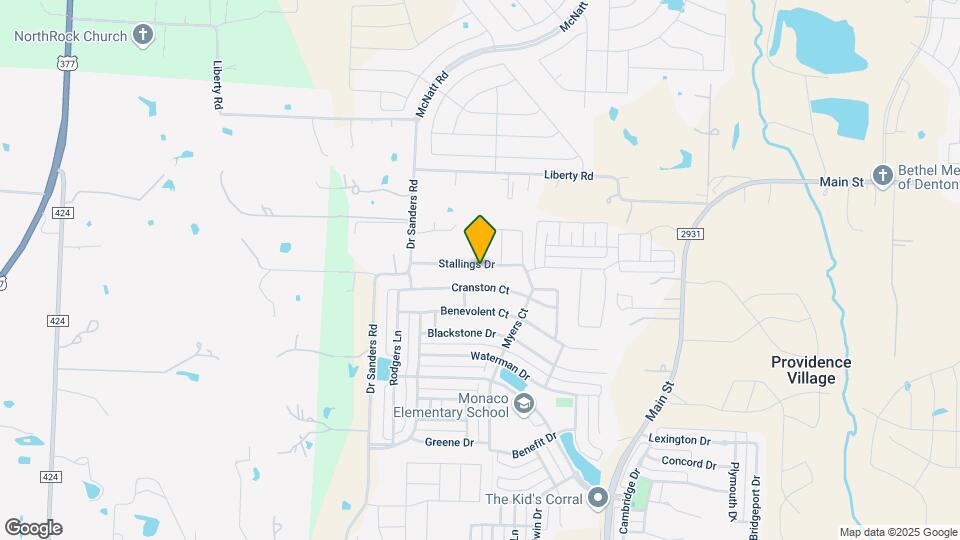 8982 Stallings Dr Map and Location Details
