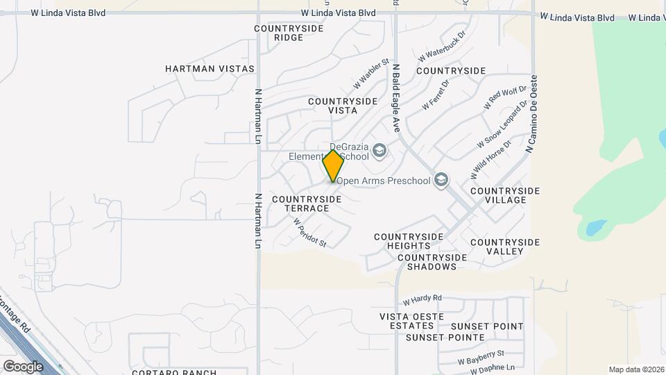 9093 N Tiger Eye Way Map and Location Details