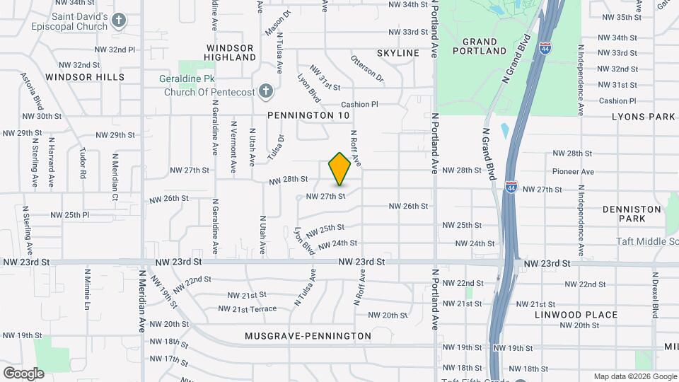 3927 NW 27th St Map and Location Details