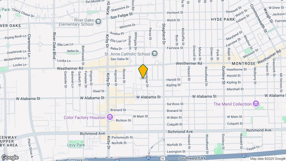 2807 Newman St Map and Location Details