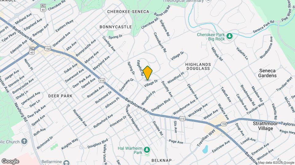 2109 Village Dr Mapa y Detalles de la Ubicación