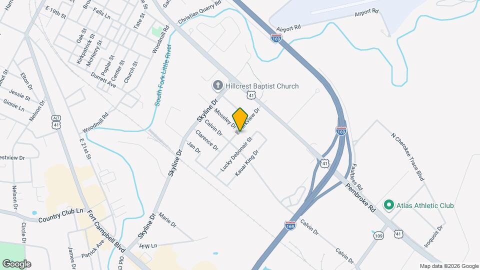 300 E Parkview Dr Map and Location Details