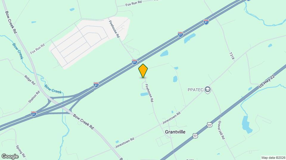 411 Firehouse Rd Map and Location Details