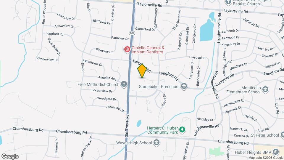 5827 Troy Villa Blvd Map and Location Details