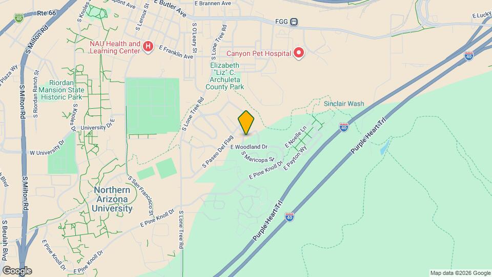 102 S Maricopa St Map and Location Details