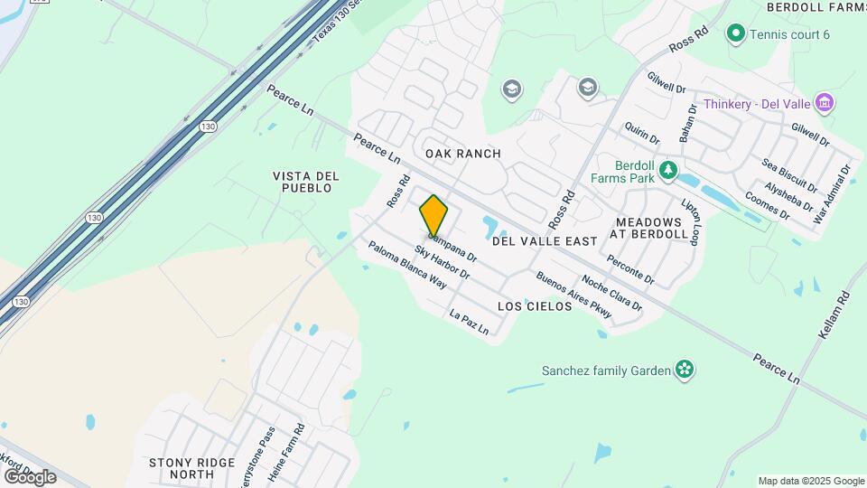 12425 Campana Dr Map and Location Details