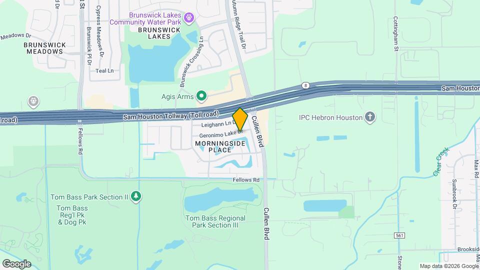 4230 Geronimo Lake Dr Mapa y Detalles de la Ubicación