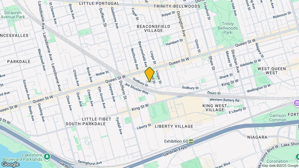 170 Sudbury St Map and Location Details