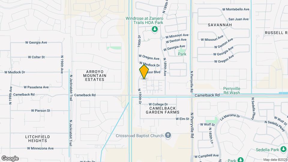 5112 N 189th Glen Mapa y Detalles de la Ubicación