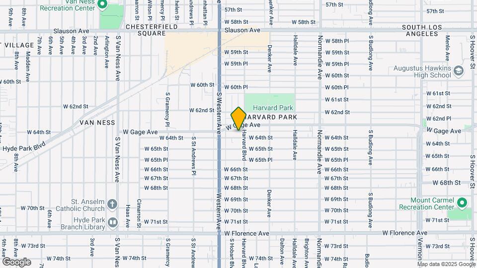 1711 W 64th St Map and Location Details