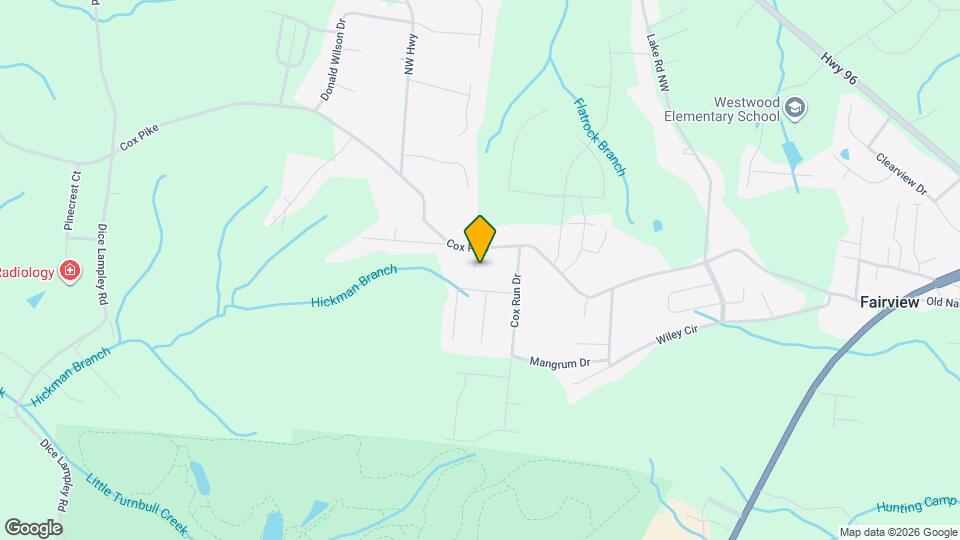 7220 Melrose Pl Map and Location Details