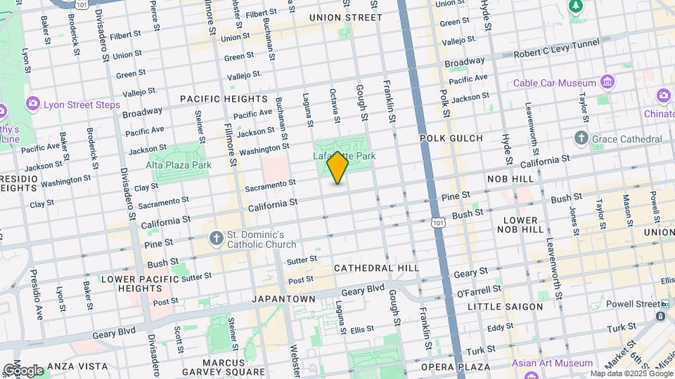 2016 California St Map and Location Details