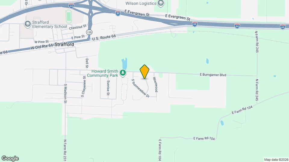509 S Whippoorwill Dr Map and Location Details