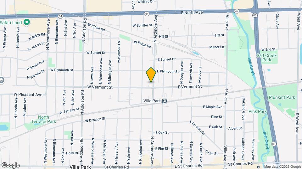 434 N Ardmore Ave Map and Location Details