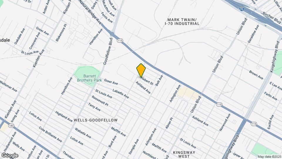 5564 Hebert St, Unit A Mapa y Detalles de la Ubicación