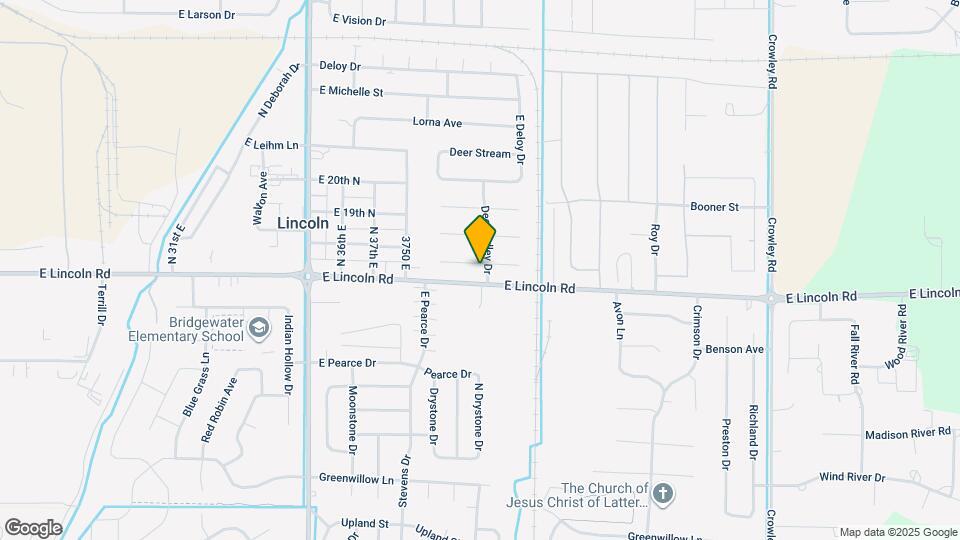 1743 Deer Valley Dr Map and Location Details