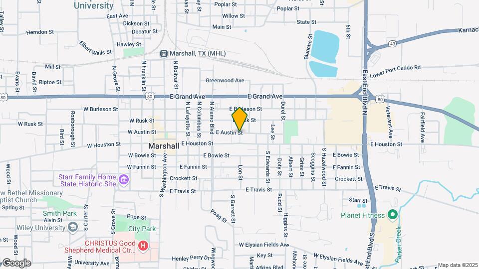 702 E Austin St Mapa y Detalles de la Ubicación