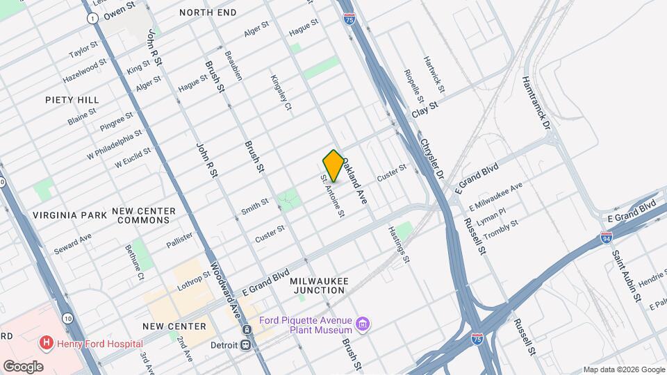605 E Bethune St Map and Location Details