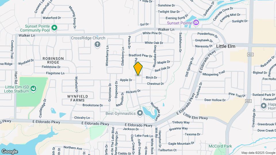 2505 Pecan Dr Mapa y Detalles de la Ubicación