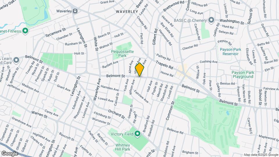 700 Belmont St Map and Location Details