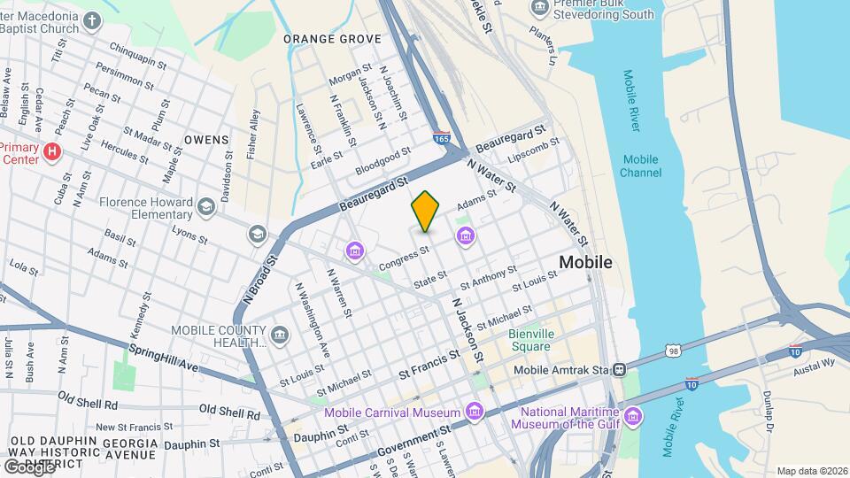 305 N Jackson St Map and Location Details