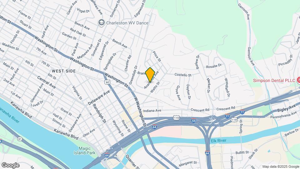 852 Anaconda Ave Map and Location Details