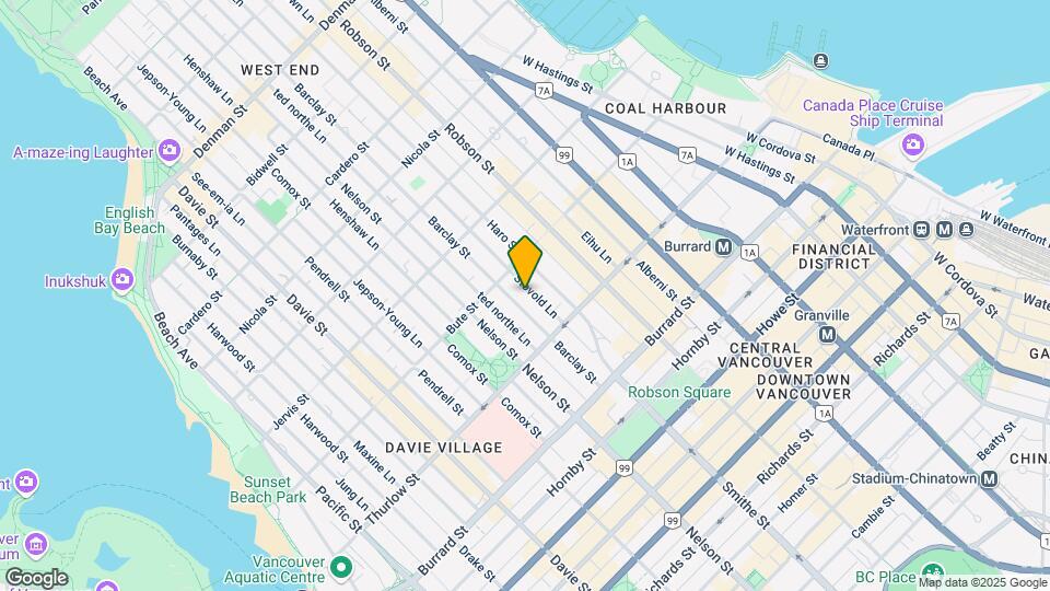 1133 Barclay St Map and Location Details