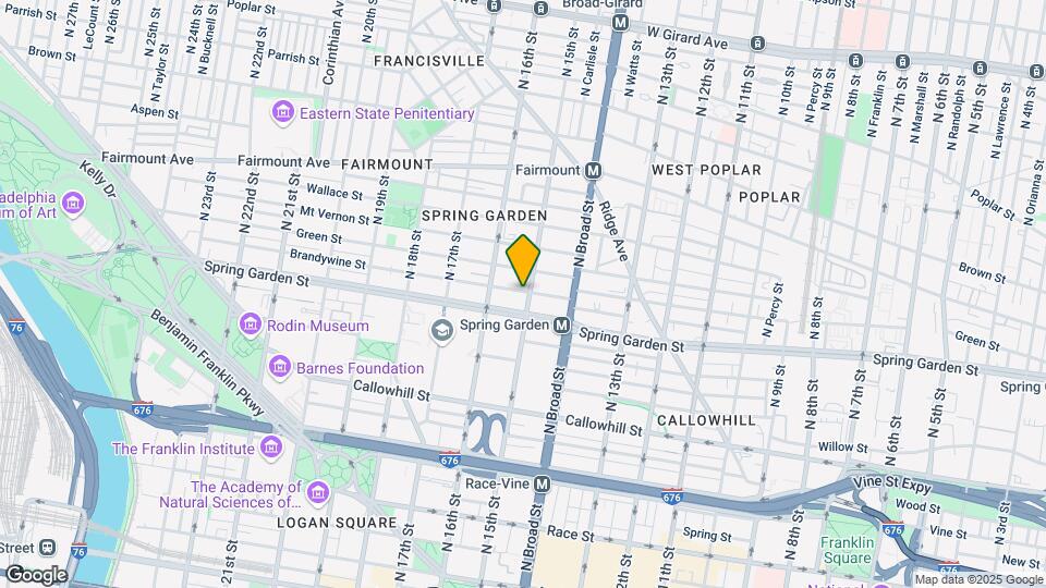 532 N 15th St-Unit -2D Map and Location Details