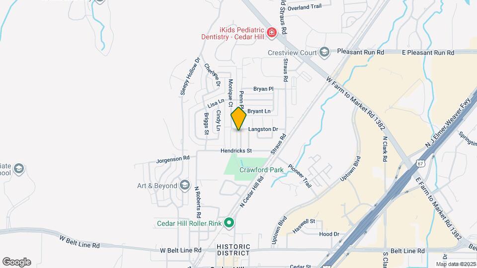 719 Hillcrest Ct Map and Location Details