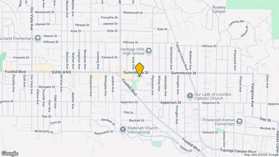 7665 Machrea St Map and Location Details