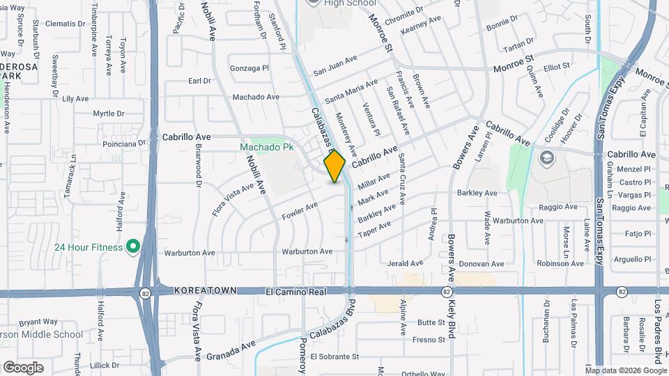 3174 Colfax Ct Map and Location Details