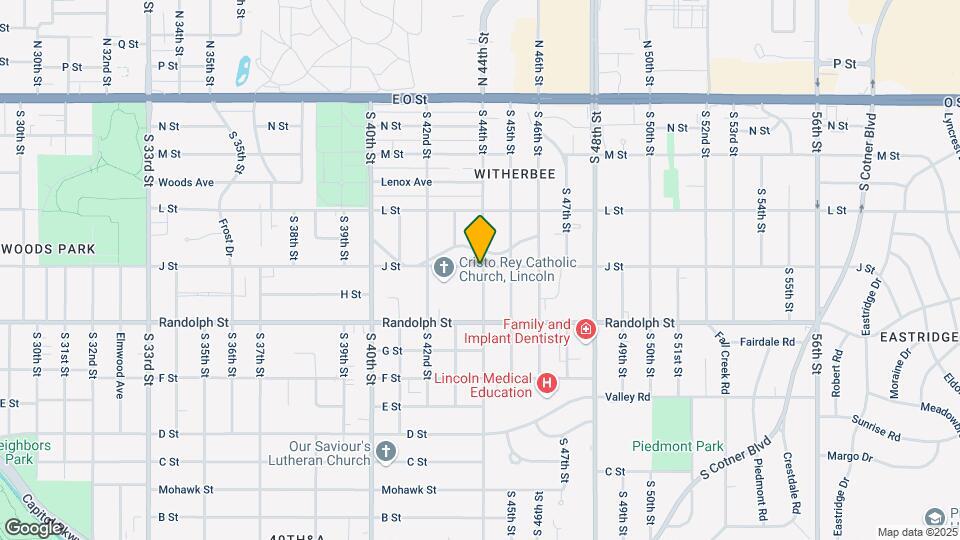 4321 J St Map and Location Details