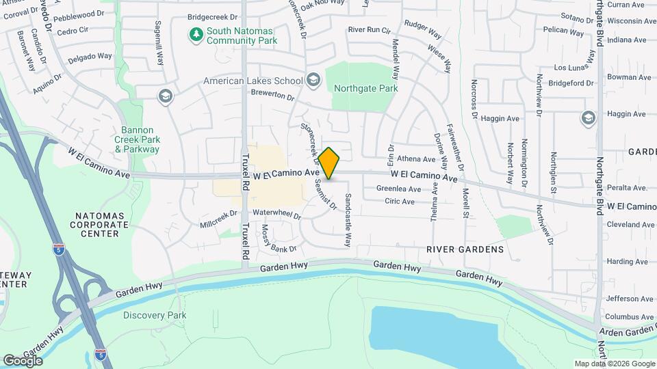 2158 Sandcastle Way Map and Location Details