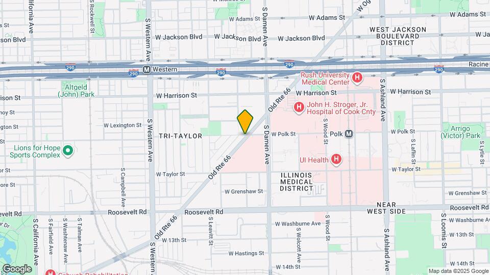 2112 W Ogden Ave Map and Location Details