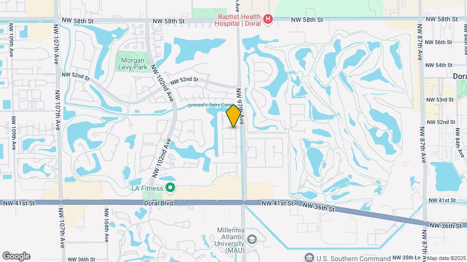 4720 NW 97th Ct Map and Location Details