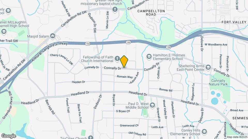 2508 Connally Dr Map and Location Details